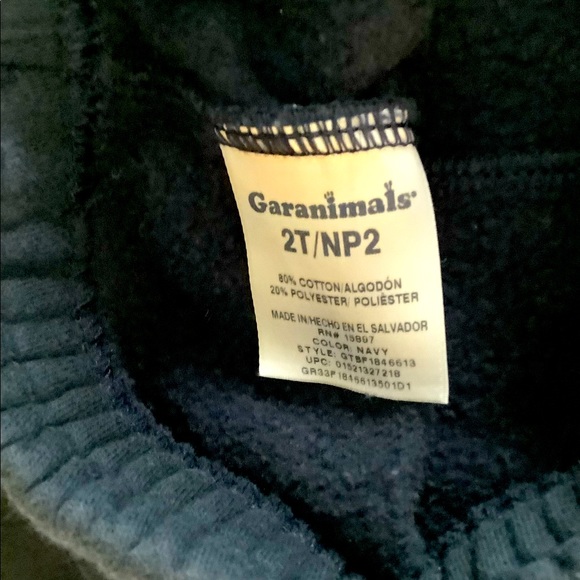👶Garanimals Navy Sweatpants (2T)👶 - Picture 3 of 5